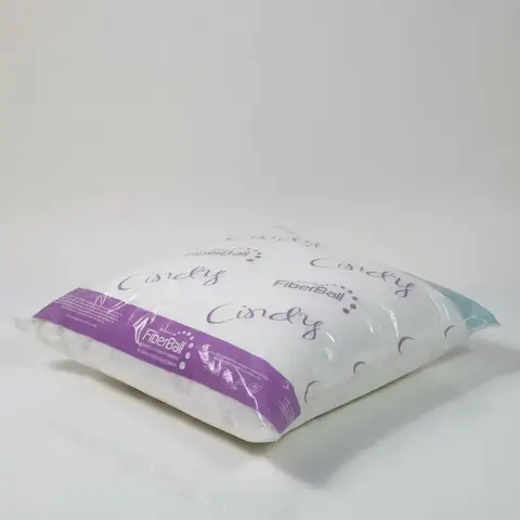 Relleno de Almohadón FiberBall Cindy 60x60 | Extra Volumen, Mullido y Confortable