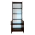 Biblioteca Con 2 Puertas 5 estantes 60x1.80 cm Color Wengue Cod.6002 - comprar online