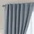 Set de Cortinas Blackout Gris Oscuro Chill Home 6 Piezas | Blackout + Voile + Cintos | Estilo Hotel en internet
