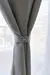 Set de Cortinas Blackout Gris Medio Chill Home 6 Piezas | Blackout + Voile + Cintos | Estilo Hotel - comprar online
