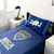 Colcha Boca Juniors Oficial 1½ Plaza 160x240 | Diseño Xeneize y Fácil Lavado - tienda online