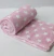 Manta para Bebé con Peluche Cacharel | Oso Rosa | Súper Suave, Cálida y de Apego - De Casa Store