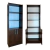 Biblioteca Con 2 Puertas 5 estantes 60x1.80 cm Color Wengue Cod.6002 en internet