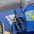 Colcha Boca Juniors Oficial 1½ Plaza 160x240 | Diseño Xeneize y Fácil Lavado - comprar online
