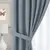Set de Cortinas Blackout Gris Oscuro Chill Home 6 Piezas | Blackout + Voile + Cintos | Estilo Hotel - comprar online