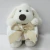 Manta para Bebé con Peluche Cacharel | Perrito Blanco | Súper Suave, Cálida - tienda online