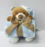 Manta para Bebé con Peluche Cacharel | Oso Celeste | Súper Suave, Cálida y de Apego - tienda online