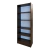 Biblioteca 5 Estantes 60x180 Melamina Color Wengue Cod.6005 - comprar online