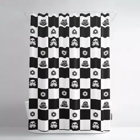 Cortina de Baño Piñata New Star Wars Impermeable 180x180 cm Oficial Disney