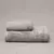 Set Toalla y Toallón Cannon Hotel 650 gr. | Gris | 100% Algodon Peinado Confort 5 Estrellas
