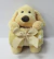Manta para Bebé con Peluche Cacharel | Perrito Amarillo | Súper Suave, Cálida y de Apego - tienda online