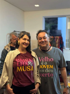 Camiseta Grisalha e Musa - loja online