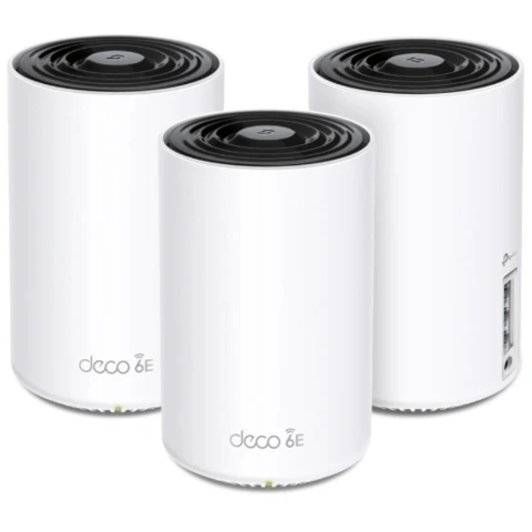 Pack x3 Sistema Wi-Fi Mesh TP-Link Deco XE75 Triple Banda Wi-Fi 6E AXE5400