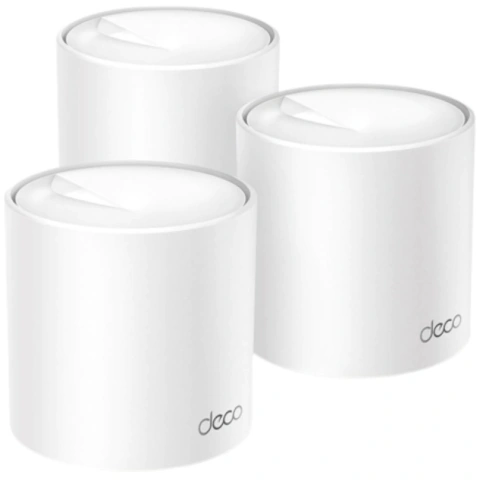 Pack x3 Sistema Wi-Fi Mesh TP-Link Deco X50 Doble Banda Wi-Fi 6 AX3000