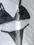 Conjunto Print Negro (microtul aterciopelado) - comprar online
