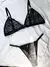 Conjunto Cebra Negro (microtul aterciopelado) - comprar online