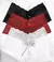 Pack x 3 culottes de encaje (negro/rojo/blanco) - comprar online