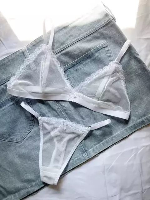Conjunto Peonia Blanco (microtul) - comprar online