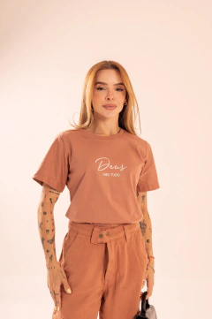 Tshirt Deus Meu Tudo - comprar online