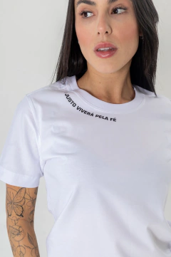 T-shirt O Justo Viverá Pela Fé