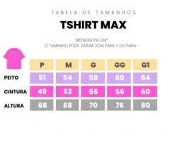 Max Tshirt Ovelha 100 - Loja Rosa do Dia 