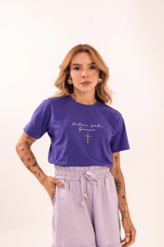 Tshirt Salva Pela Graça Cruz - comprar online