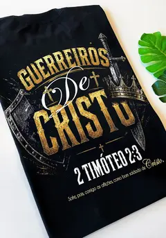 Imagem do OVERSIZED - GUERREIROS DE CRISTO - COR PRETO