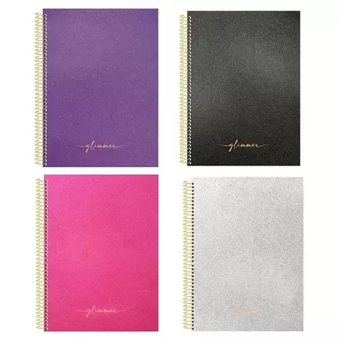 Caderno Colegial CD 10X1 Glimmer 160Fls São Domingos