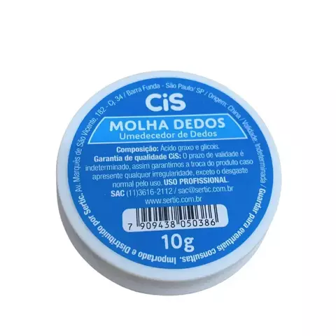 Molha Dedo Cis Umedecedor