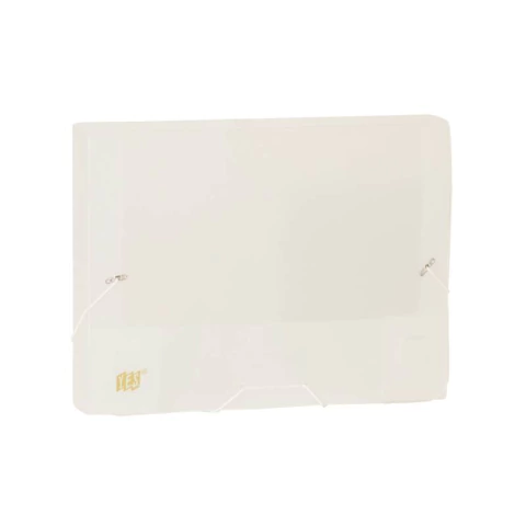 Pasta Yes 25mm Cristal 1/2 Ofício C/Elástico Ref:CX005S