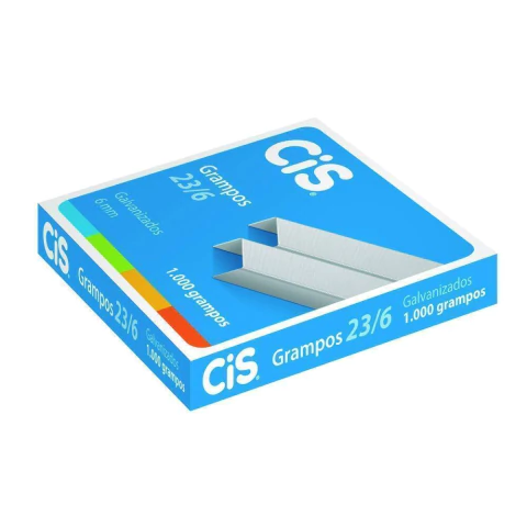 Grampo Cis Galvanizados 23/6 C/1000 Und - comprar online