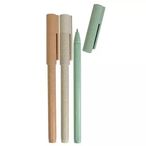 Caneta Esferográfica Kit C/3 unids. Preto 1.0 Bio Dac