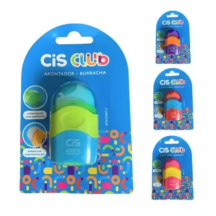 Apontador Cis C/Borracha Club