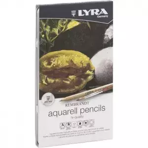 Lápis de Cor Lyra Rembrandt Aquarela C/12 Cores - comprar online