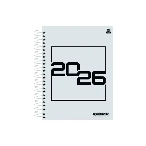 Agenda Kbom C/Espiral 160fls São Domingos 2026
