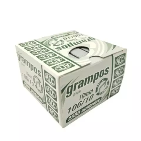 Grampo ACC 106/10 Galvanizados C/2.500 Unidades - comprar online