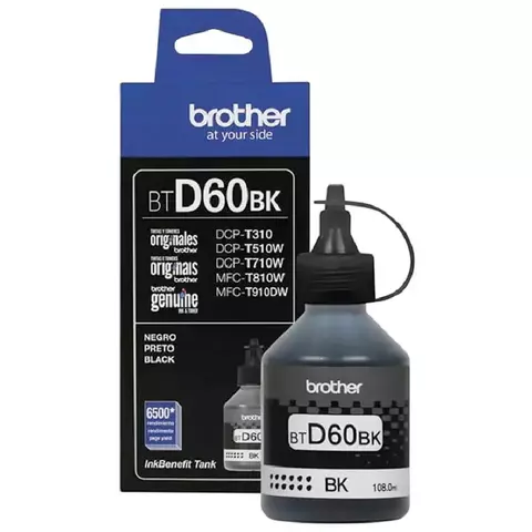 Refil Tinta Brother Preto BTD60BK - comprar online