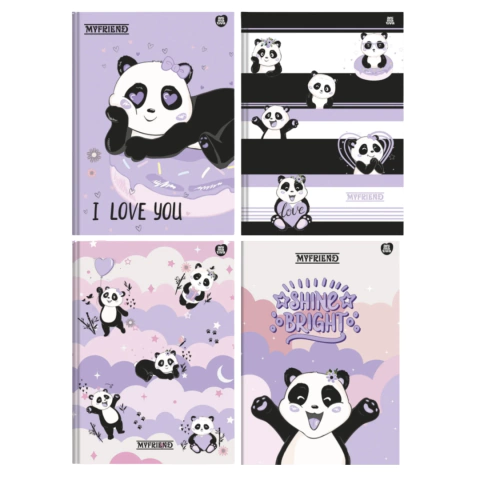 Caderno Brochura Grande CD My Friend 80Fls São Domingos