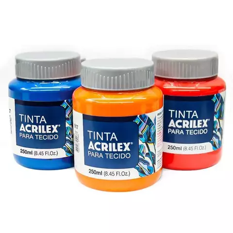 Tinta para Tecido Fosca Acrilex 250ml - comprar online