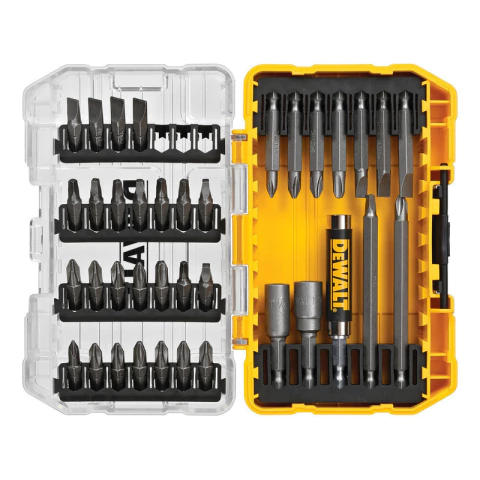 Set 37 Piezas Con Guía Magnética Dewalt Dw2163
