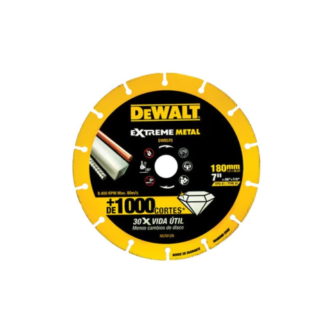 Disco Abrasivo 7' Corte Diamantado Dewalt Dw8570