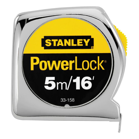 Cinta Métrica Powerlock 5m/16 Stanley 33-158
