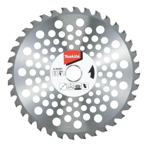 Disco Sierra P/desbrozadora 36 Dientes 230mm Makita D-65981