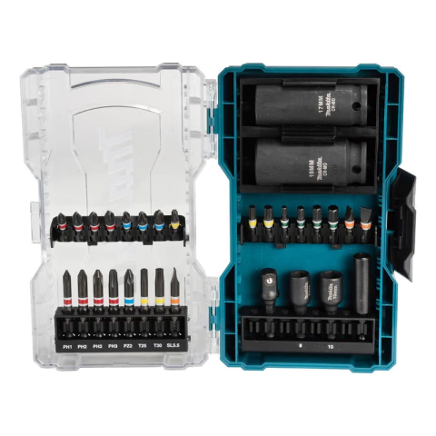 Set De Puntas Y Vasos 30 Piezas E-07060 Makita