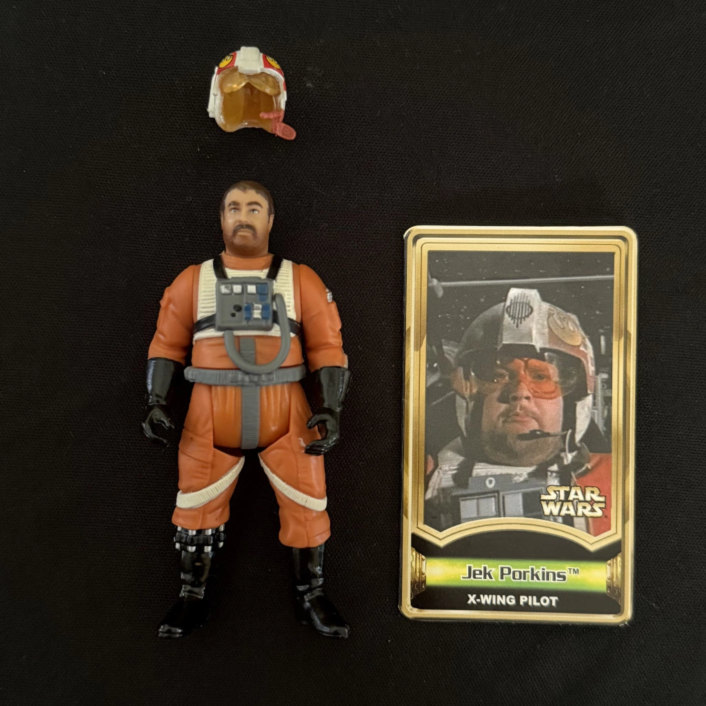 Star wars Power of the jedi Jek Porkins X-sing pilot hasbro 2000