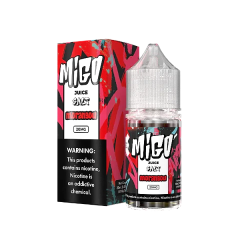 Botella de Migo Juice Salt Morangou 30ml – sabor frutilla con frescor