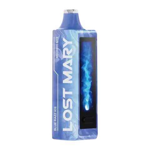 Vapeador recargable con pantalla HD y diseño marmolado artístico.