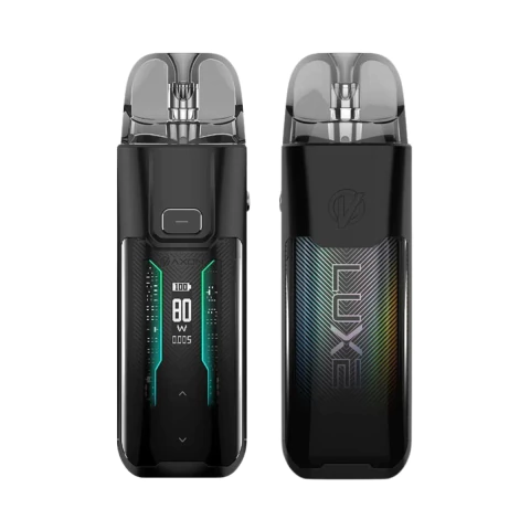 Vape vaporesso luxe xr max de frente color negro