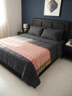 Handcrafted Pedal Loom Bed Runner San Juan Chamula, Chiapas on internet