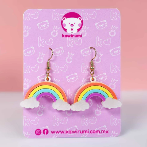 Aretes arcoíris - comprar en línea